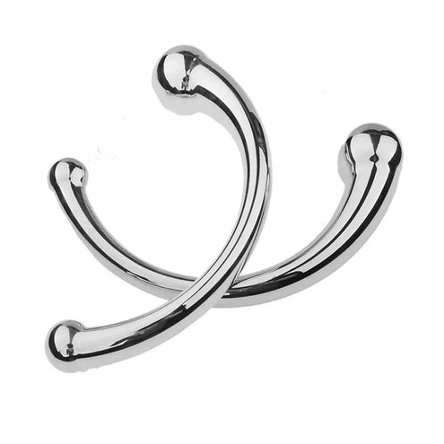 Anal Hook Elegant Ended 5858 Stainless Steel Double 0623